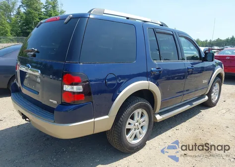 2006 Ford Explorer Eddie Bauer из США, поврежденный, VIN 1FMEU74E76UB09089